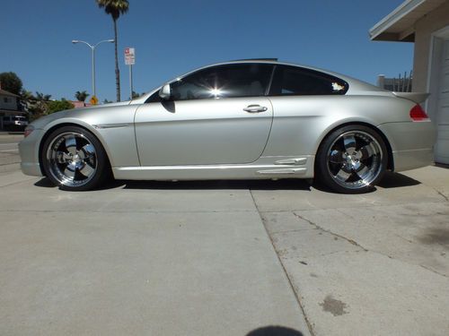 Beautiful 2005 bmw 645 ci with schnitzer performance package with sports option