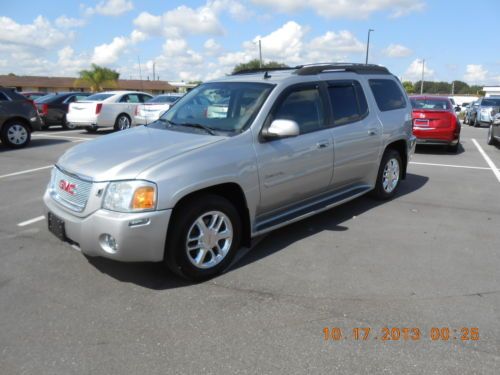 2006 gmc envoy xl 4wd denali thrid row navigation