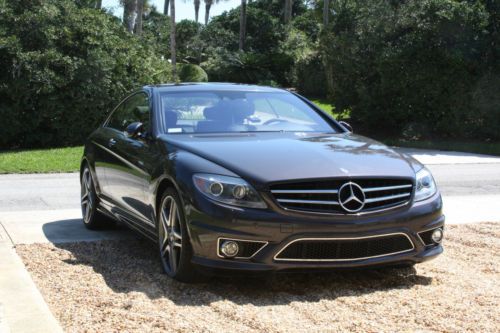 Stunning 2008 cl63 amg coupe, deep metallic graphite