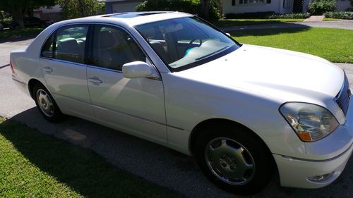 2002 lexus ls430  sedan 4-door 4.3l **gold package**