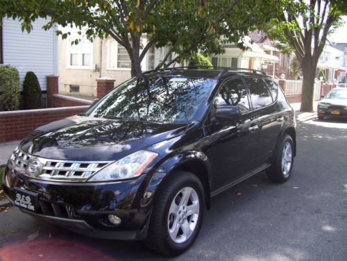 2004 nissan murano sl sport utility 4-door 3.5l