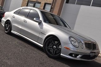 2006 e55 amg supercharged 19&#034; rims loaded navi/mp3/am/fm/aux clean history