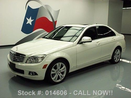 2008 mercedes-benz c300 luxury p1 sunroof nav 79k miles texas direct auto