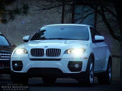 2009 bmw x6 awd 50i navigation rearview camera clean carfax