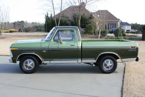 1976 ford f-100 / f-150 ranger xlt short bed survivor 53,574 miles