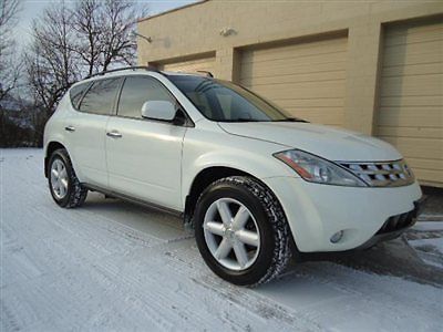 2003 nissan murano se awd/loaded!pearl!wow!warranty!look!