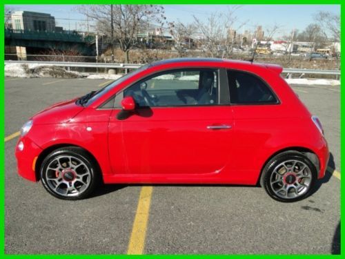 2012 fiat 500 sport 1.4l manual fwd hatchback premium bose repairable rebuilder