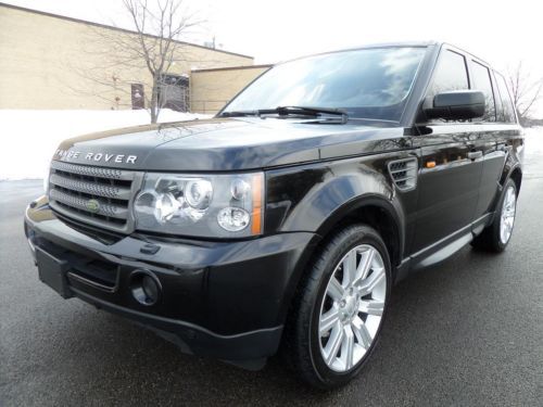 2008 land rover range rover sport luxury pkg rear entertainment dvd loaded