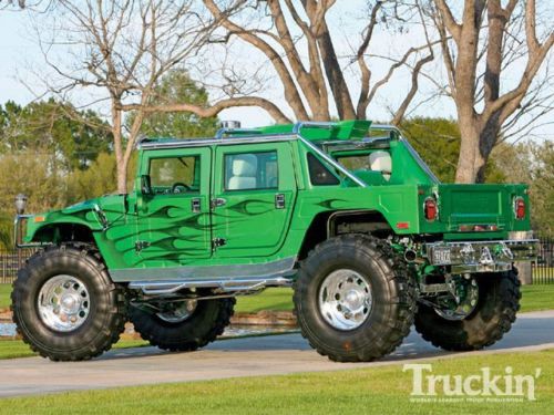 2003 hummer h1 custom built one of a kind lifted 4x4