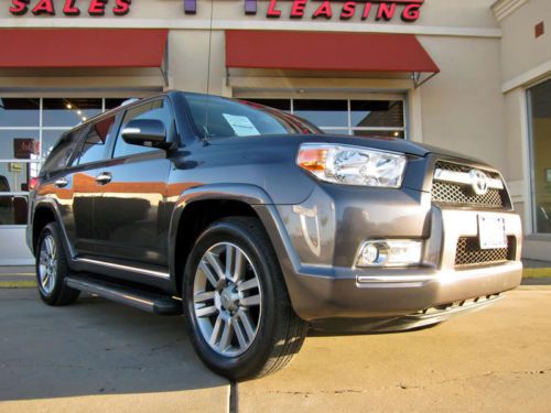 2011 toyota 4runner limited, 1-owner, leather, navigation, moonroof, more!