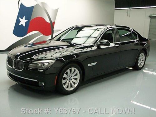 2010 bmw 750li lux seating sunroof nav blk on blk 48k texas direct auto