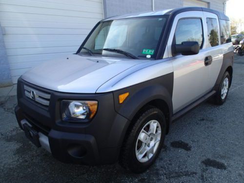 2007 honda element, salvage light damage, runs and drives, wrecked