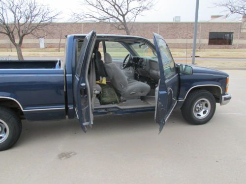 1999 chevrolet c1500 ls extended cab pickup 3-door 5.0l