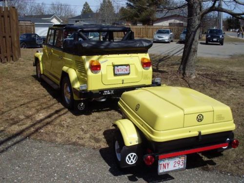 1973 vw thing, restored and fully accessorized