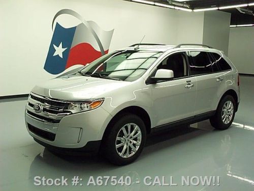 2011 ford edge sel awd v6 heated leather rear cam 39k texas direct auto