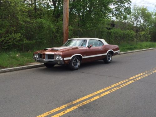 1971 oldsmobile 442 convertible with his and hers and factory a/c