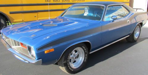 1972 plymouth cuda base 7.2l