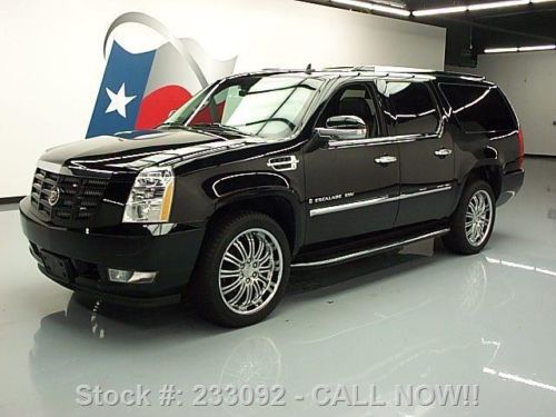 2008 cadillac escalade esv awd sunroof nav dvd 22&#039;s 83k texas direct auto