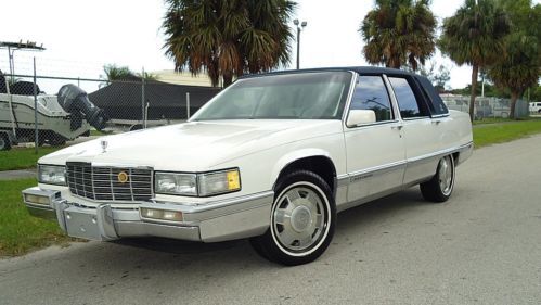 1991 cadillac fleetwood , 4.9 ltr v8 , fwd , extra clean , no reserve florida