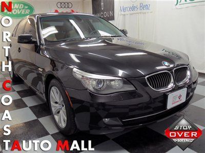 2009(09)535xi awd black/tan navi heat xen hid save huge!!!