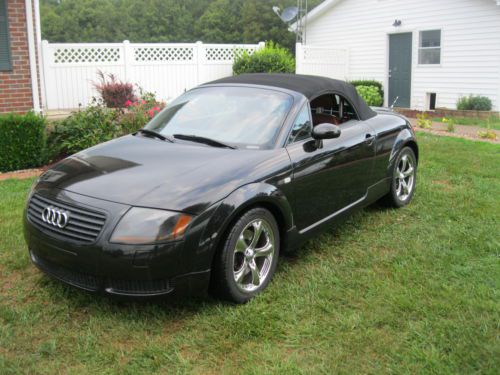 2001 audi tt base convertible 2-door 1.8l