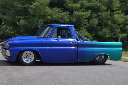 1965 chevy slammed prostreet touring shop truck rat hot rod proven winner pickup