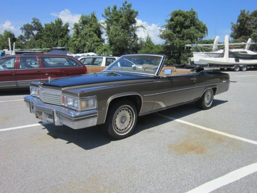 1979 le cabriolet convertible rwd coupe de ville hess &amp; eisenhardt v8 no reserve