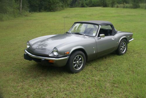 Triumph spitfire 1973 great condition no reserve convertible classic