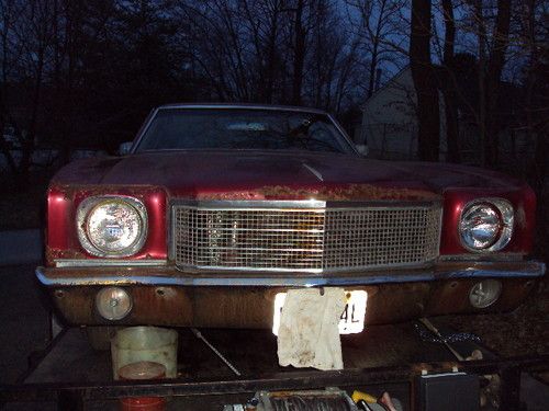 1970 chevy monte carlo - parts car