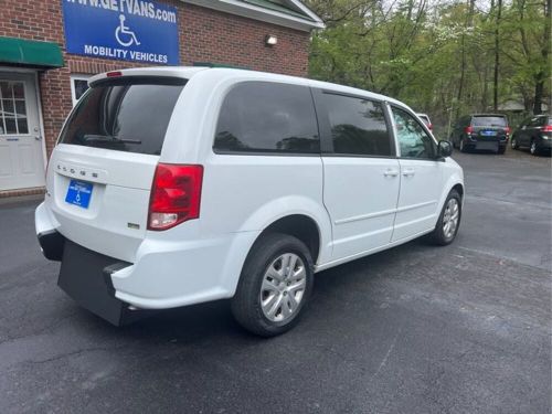 2016 dodge grand caravan handicap wheelchair rear entry