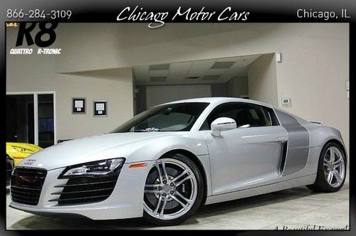 2010 audi r8 4.2 quattro r-tronic coupe *$138k list* only 2k miles! excellent!$$