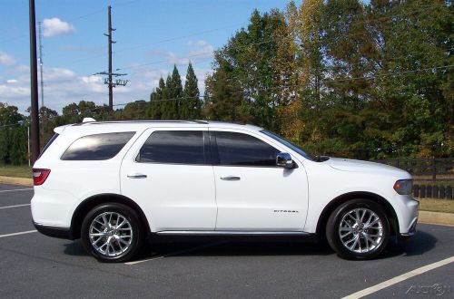 2015 dodge durango citadale premium rwd moonroof dual a/c 3rd row seat wagon