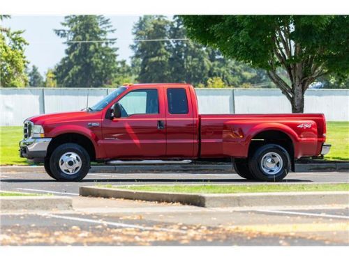 2002 ford f-350 xlt 4x4 dually power stroke diesel 6-speed manual 78k miles!!!