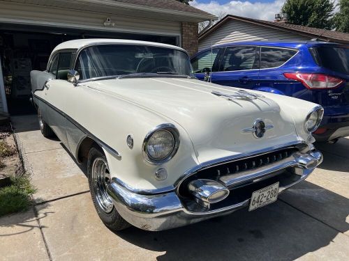 1955 oldsmobile 88 chrome