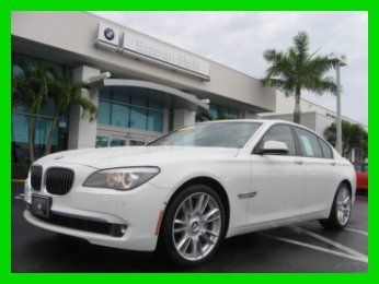 12 certified alpine white 750-i individual sedan *driver assistance pkg *mi:9k