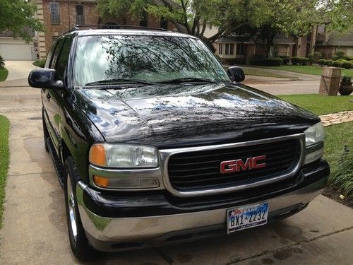 2003 gmc yukon xl 1500 slt sport utility 4-door 5.3l black