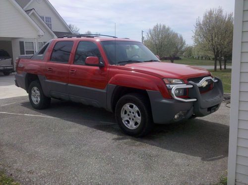 2002 chevrolet avalanche 1500 z71 crew cab pickup 4-door 5.3l