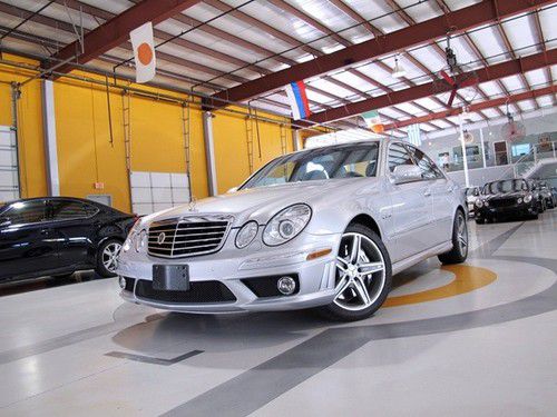 08 mercedes e63 amg performance p2 hk nav pdc keyless active comfort roof shades