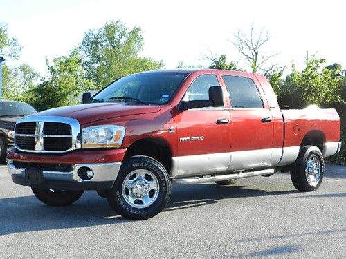 2006 dodge ram 2500 4x4 mega cab 5.9l cummins turbo diesel short bed 22+ hwy mpg