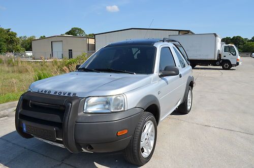 2003 land rover freelander se3 conv low miles