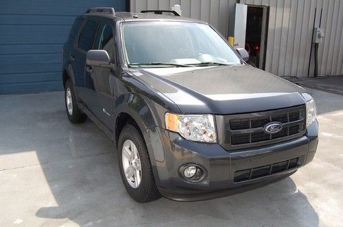 Warranty 2009 ford escape hybrid 34 mpg fwd sat bluetooth alloy cd suv 09