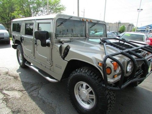 2001 am general hummer 4-passenger wgn enclosed