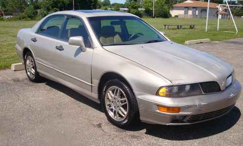 2002 mitsubishi diamante ls, salvage title, 81,000 miles, no reserve!!