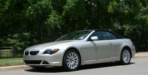 2005 bmw 645ci base convertible 2-door 4.4l