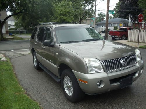 2002 mercury mountaineer base sport utility 4-door 4.0l