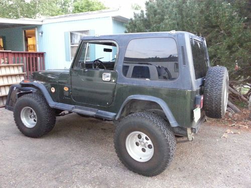 1990 jeep wrangler sahara sport utility 2-door 4.2l