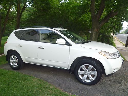 2006 nissan murano sl sport utility 4-door 3.5l