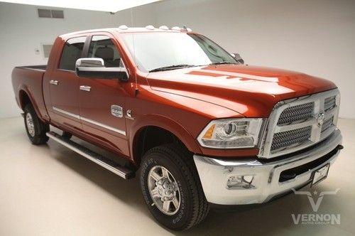 2013 laramie longhorn mega 4x4 navigation sunroof leather heated cummins diesel