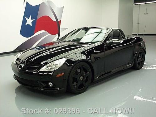 2005 mercedes-benz slk350 roadster nav xenons only 59k texas direct auto