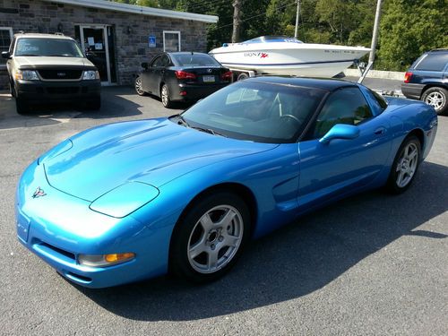 1998 chevy corvette c5 6 speed manual low miles no reserve